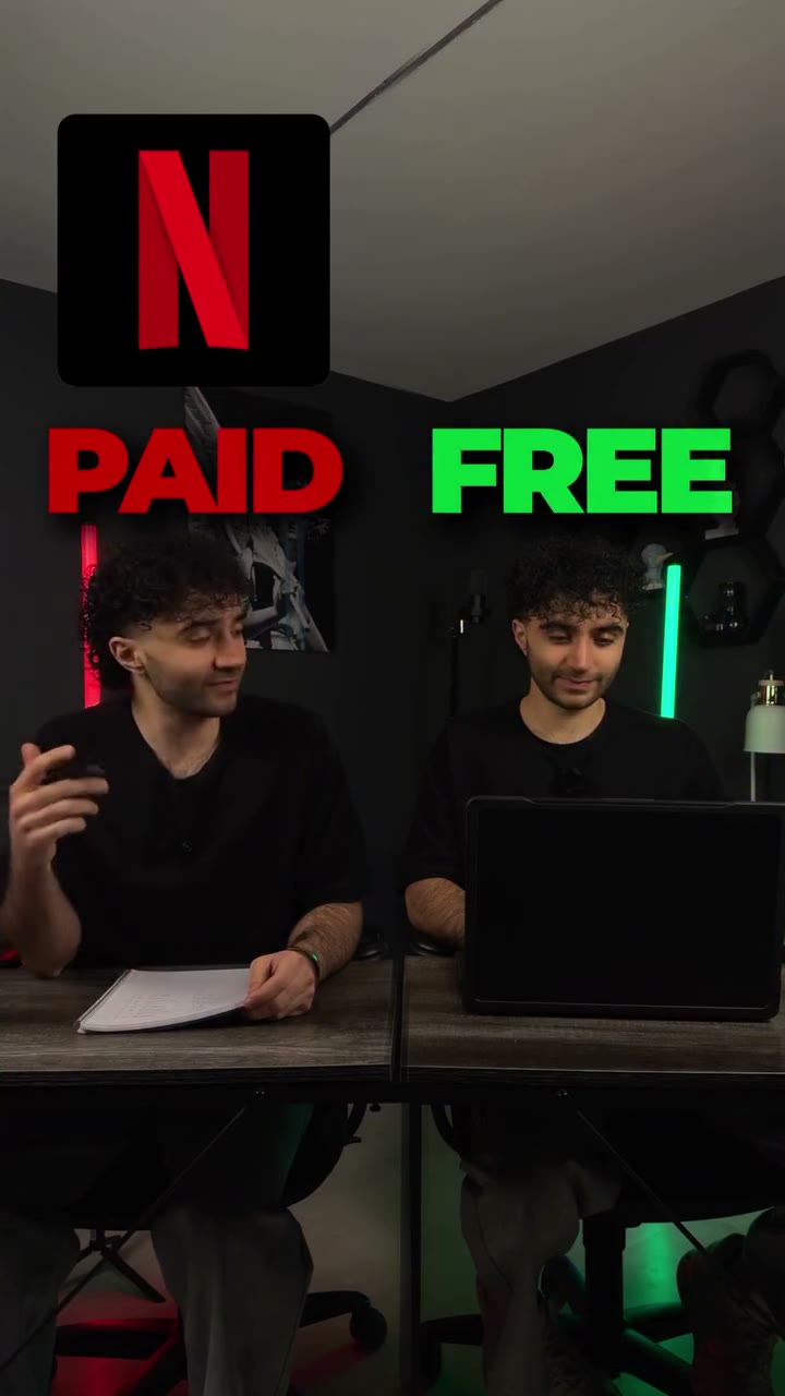 Reel Comparatif visuel rapide en liste : payant vs gratuit avec logos : Commente DROP et je t'envoie tous ces outils.